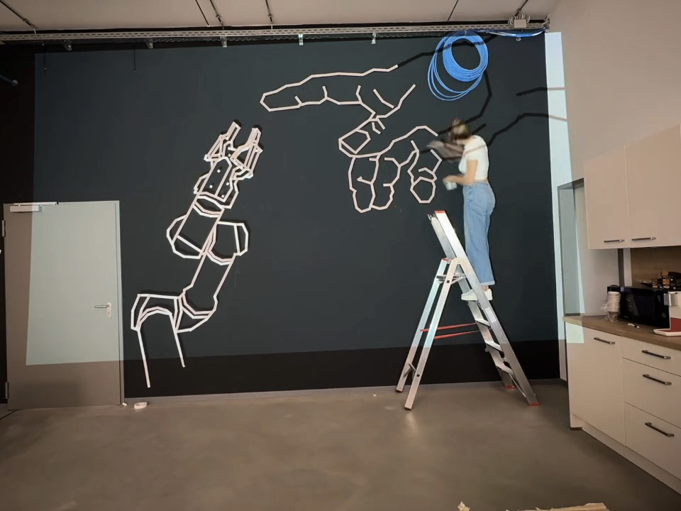 Tape Art: Permanente Installationen